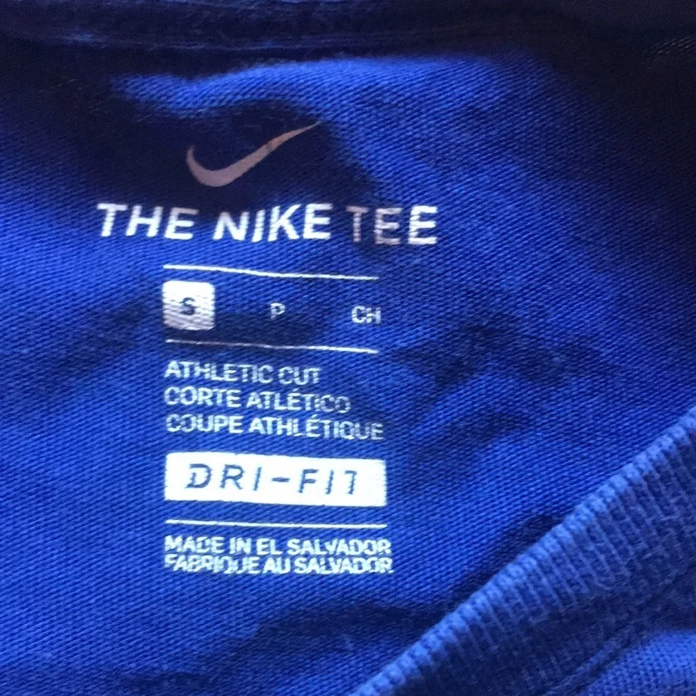 Nike Blue Short Sleeve Boys Tee Shirt